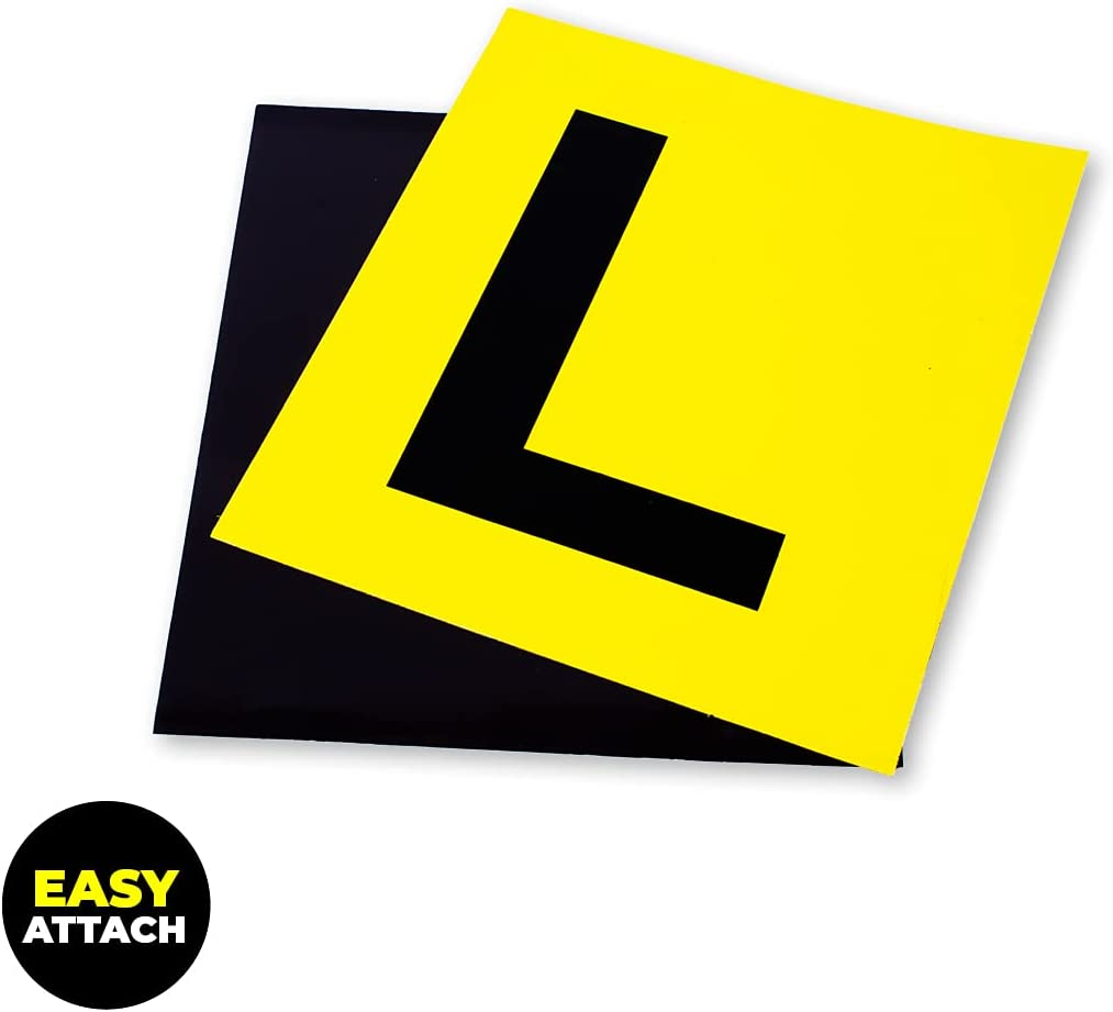 [4PCE] SAS Automotive Magnetic License Plate L, Strong and Secure Standard Size License Plates, Easy to Install on Any Vehicle image number 3