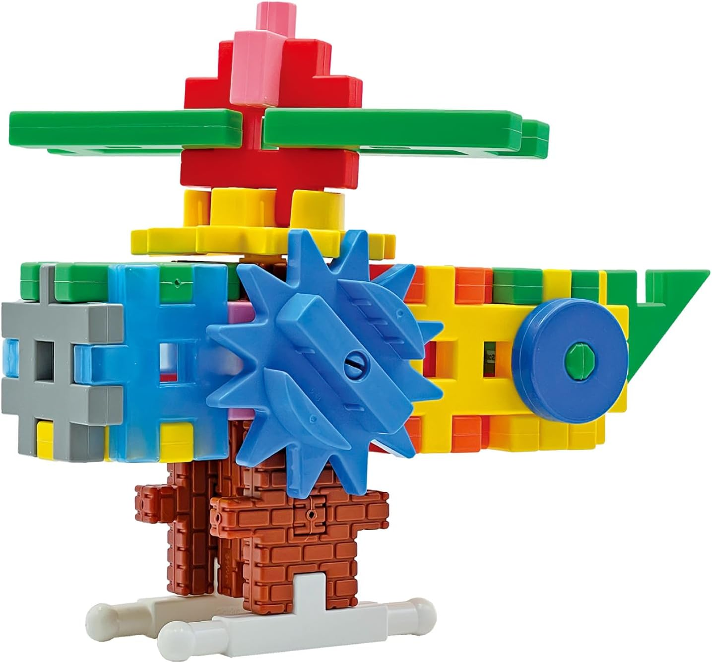 Gakken 83778 New Block All Stars DX (Ages 2 and Up), 35 Types, 160 Parts image number 2