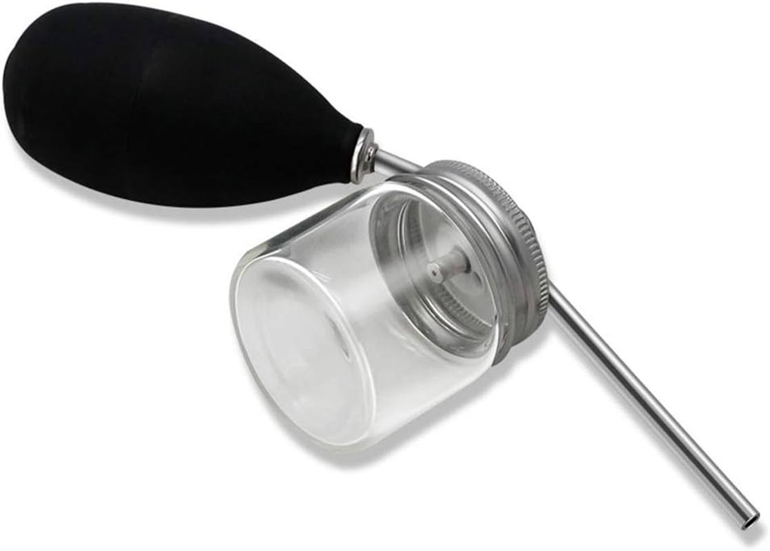 Hair Building Fibers Spray Applicator - Atomizer Silicone Airbag for Hair Fibers - Hair Restorer Kit image number 4