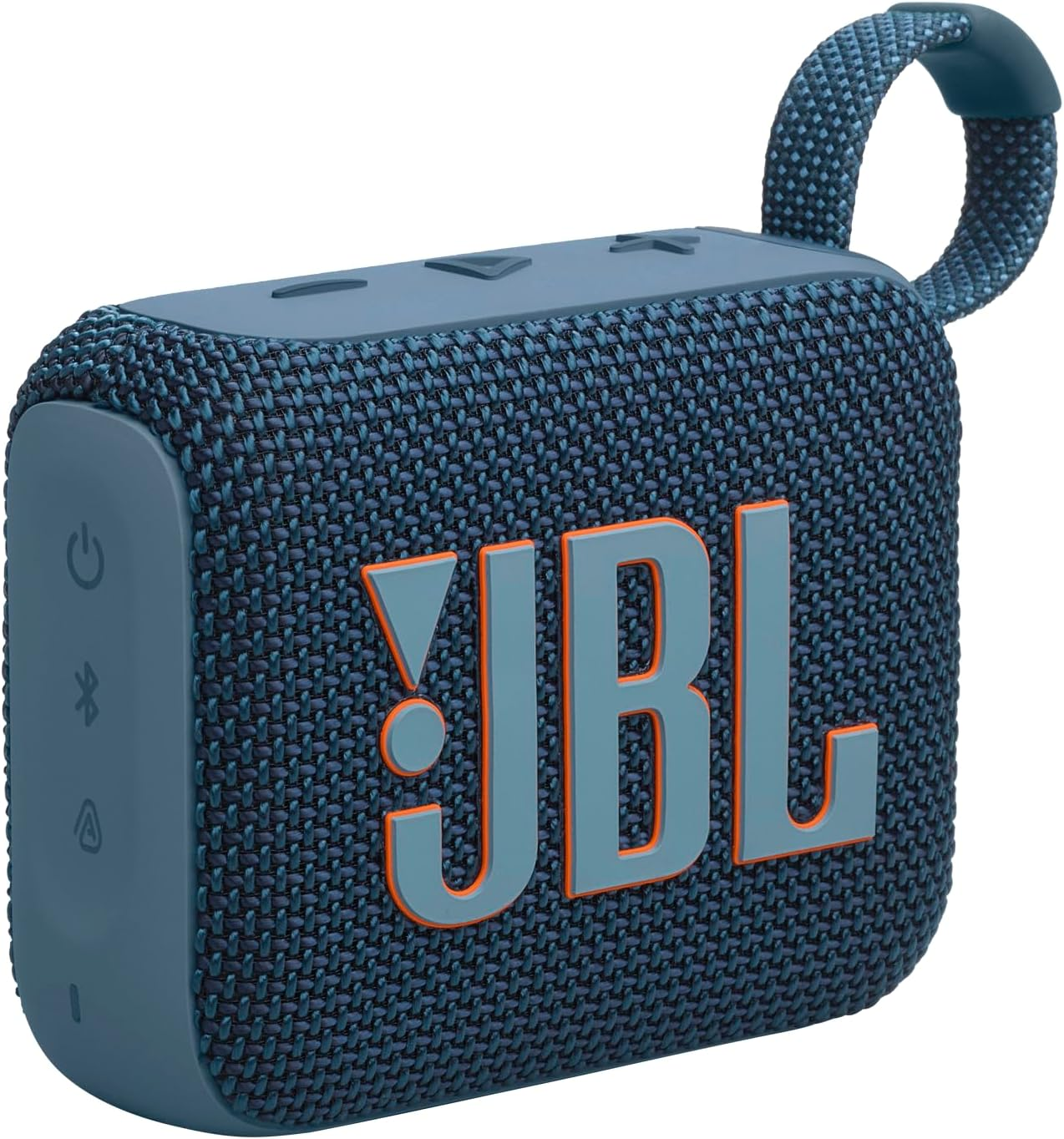 JBL Go 4, Ultra-Portable JBL Pro Sound with Punchier Bass, up to 7 Hours of Playtime plus 2 Hours with Playtime Boost, Waterproof and Dustproof, Multi-Speaker Connection by Auracast, Squad