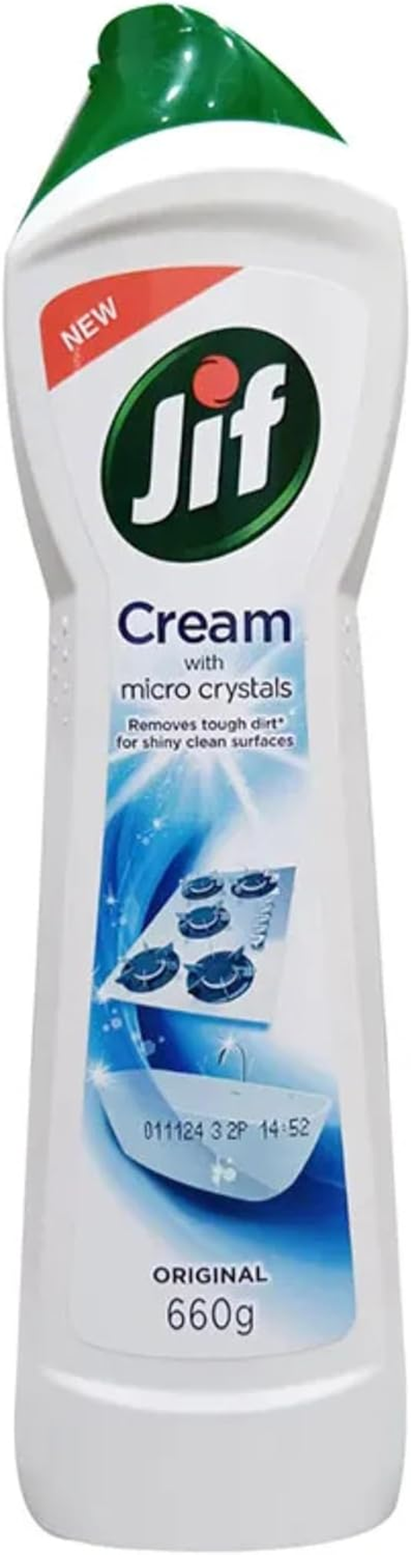 Jif Cream Cleaner Original 660Ml - 100% Dirt Removal - 100% Smooth & Shiny Surfaces - Microcrystal Technology - Complete Penetration - Easy to Rinse Off image number 2