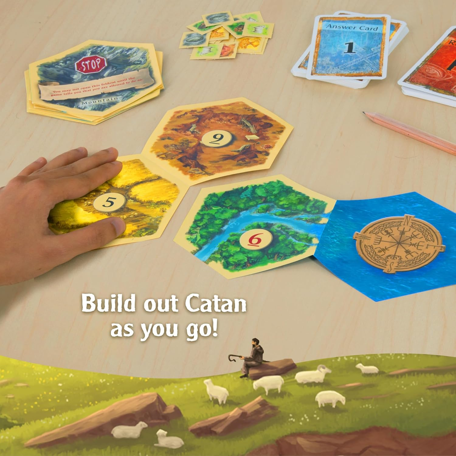 Thames & Kosmos | Exit: the Game - Adventures on Catan | Interactive Escape Room | Cooperative | 1-4 Players, Ages 10+ image number 3