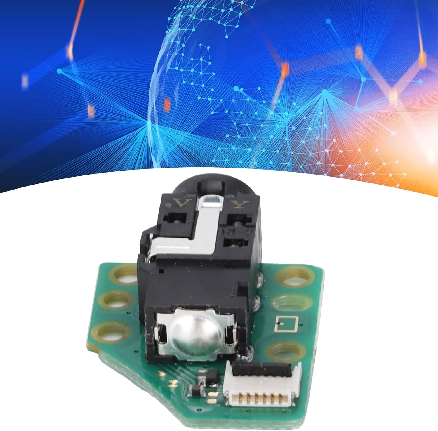 Dilwe 3.5 Mm Replacement Audio Jack, Heavy Duty Headphone Jack, Microphone Boards Audio Replacement Plug Compatible with Switch Lite HDH 001HDH HPMJ image number 4