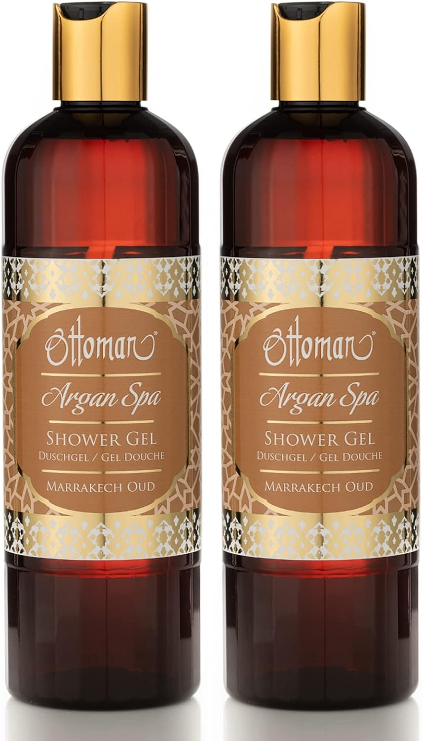 Ottoman Argan Spa Marrakech Oud Shower Gel Pack of 2 X 400 Ml image number 1
