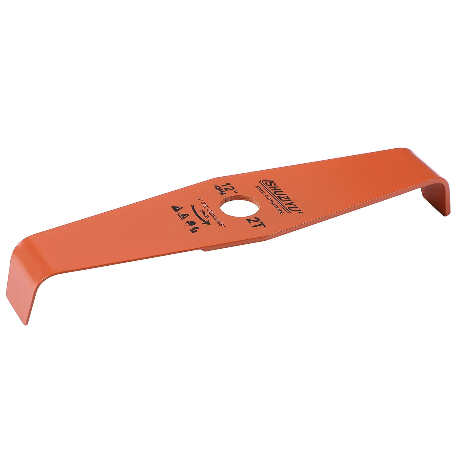 LSHUZIYU, 12", 305X4Mm-2T Bend, Arbor 1" with 7/8"-20-5/8" Washer, Weed Eater Blade, Heavy Duty Brush Cutter Blade, Steel Blade. Suitable for Husqvarna, Makita Brush Cutter image number 2