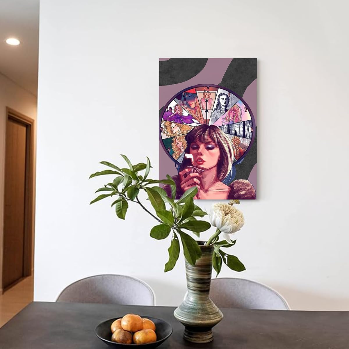 Aesthetic Canvas Wall Art Poster, Music Theme Room Decor, 40 X 60 Cm, Unframed image number 2