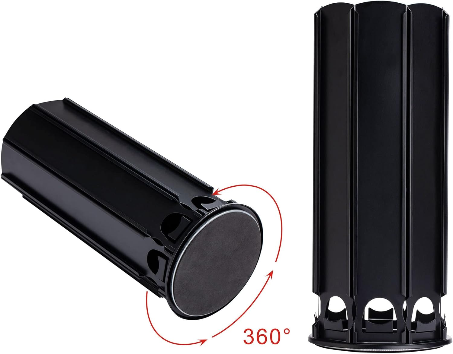 Flagship Vertuo Pod Holder Carousel Stand for Nespresso Vertuo Capsule Storage Organizer with Extra Space for Coffee Mate Silent Rolling (Vertuo 80+ Pod Storage) image number 2