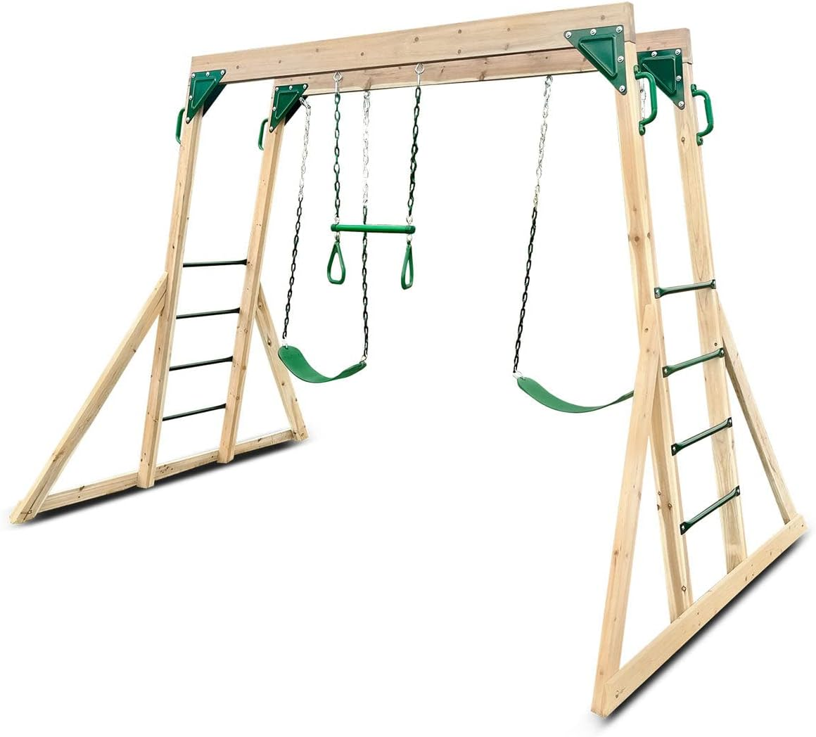 Lifespan Kids Daintree 2-In-1 Monkey Bars & Swing Set image number 1