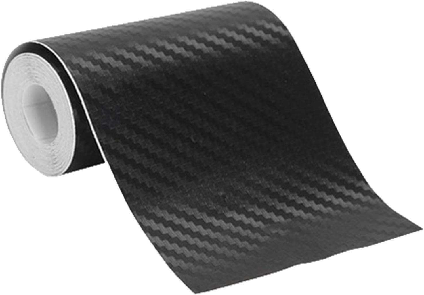 Maciun Car Carbon Fiber Tape - 3D Wrap Detailing Film, Adhesive Twill Weave Sheet Sticker, Protection Tape for Trunk Bumper Dashboard image number 7