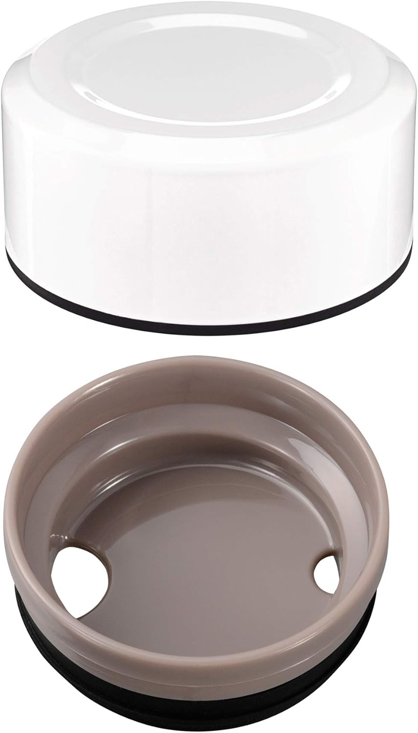 Kyocera Travel Mug with Twist Top, 17Oz, Pearl White image number 7