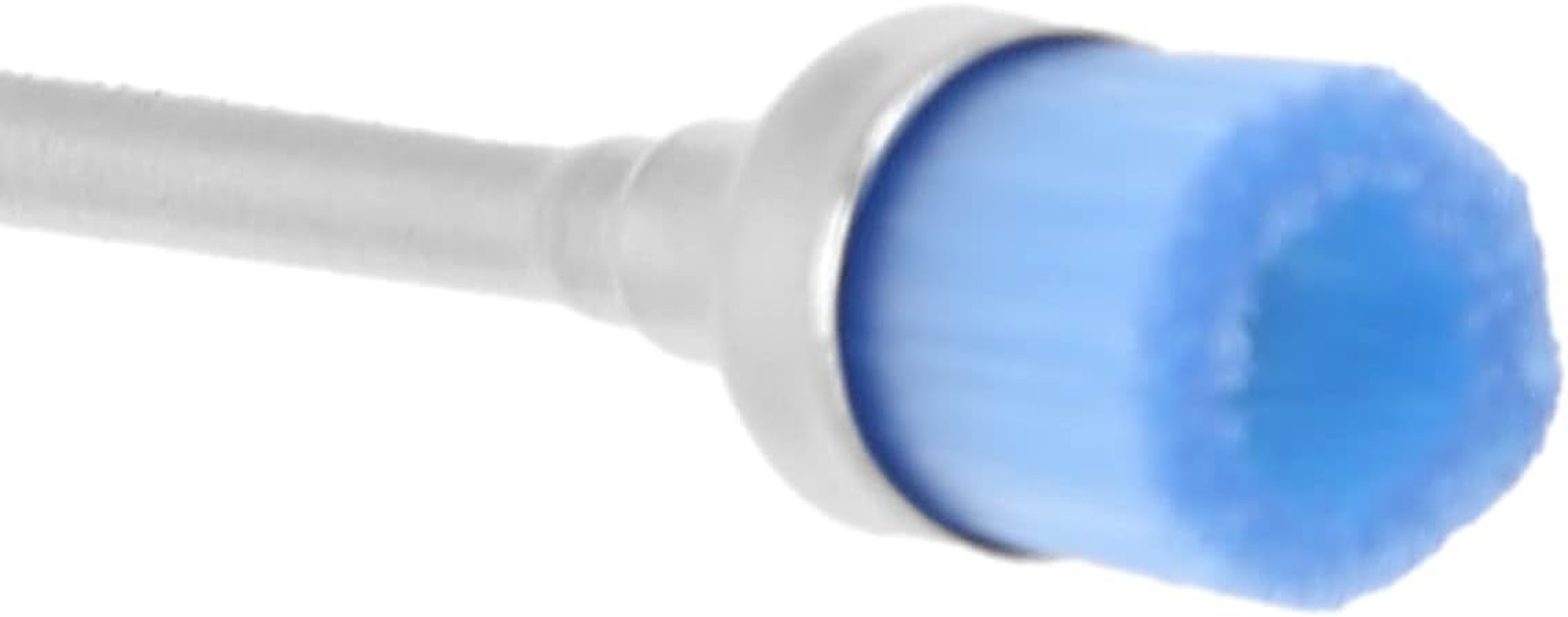 Nail Drill Bit Cleaning Brush, 100Pcs Nail Dust Brush Nail Drill Bit Cleaner Manicure Tool Accessory Manicure Tools (Blue) - Blue image number 2