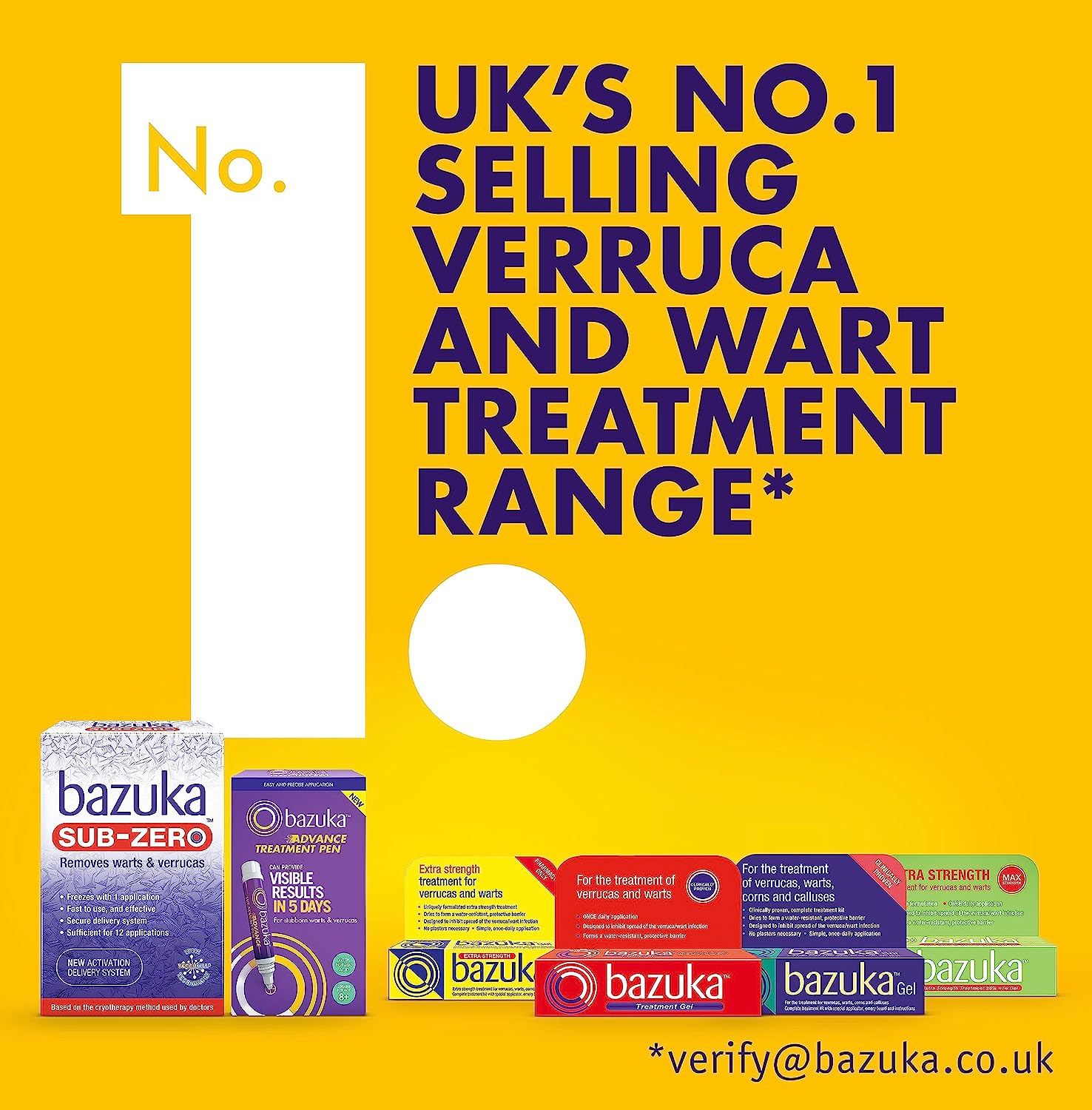 Bazuka Treatment Gel with Emery Board, 6G image number 2