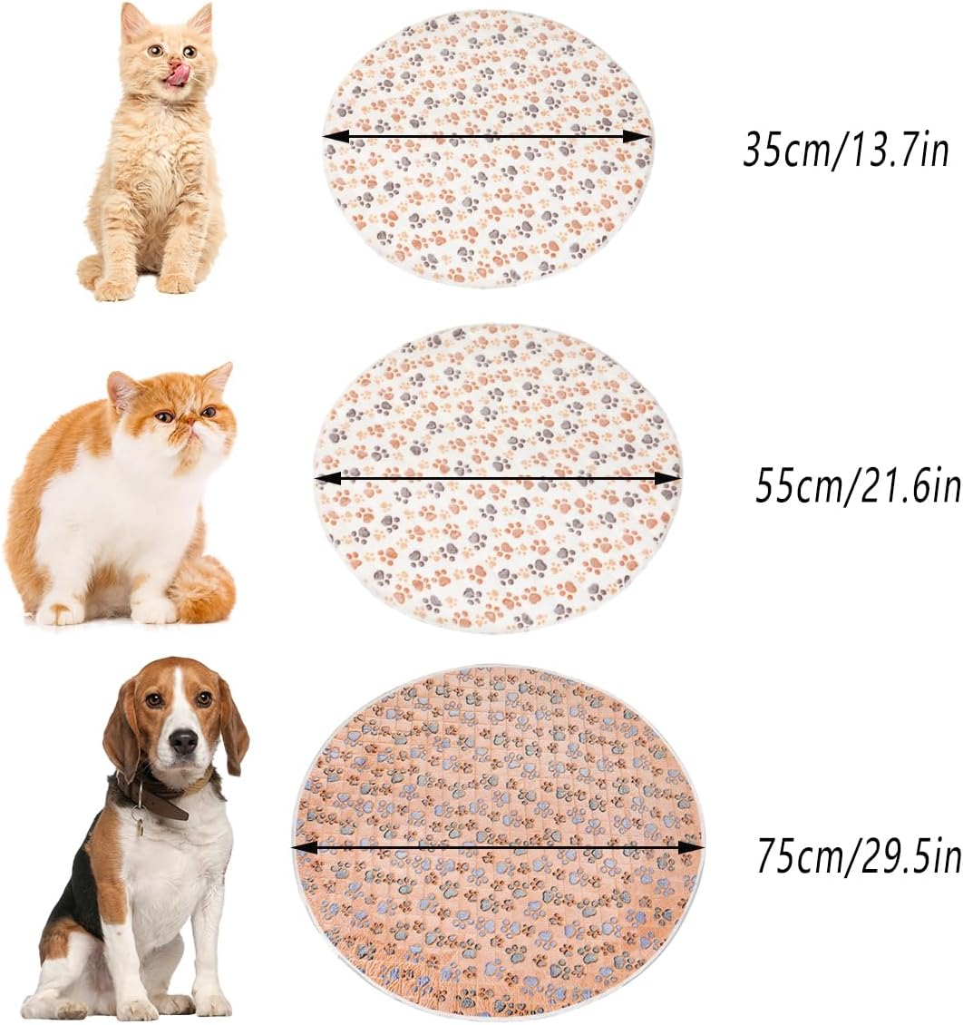 AIMALL 1 round Waterproof Dog Pad Non-Slip Breathable Machine Washable Pet Pad for All Seasons Sizes 13.7 to 29.5 Inches image number 5