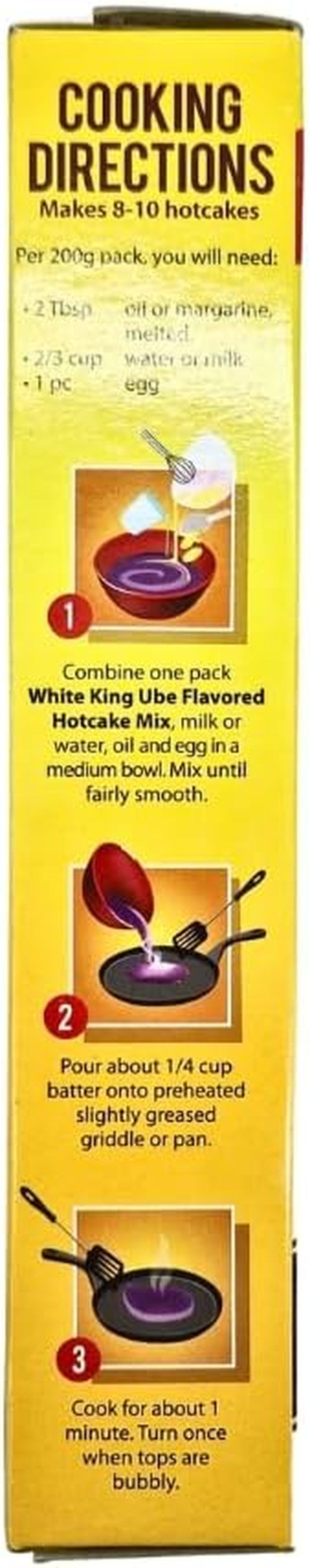 White King Hotcake Bake Mix Ube 400G image number 1