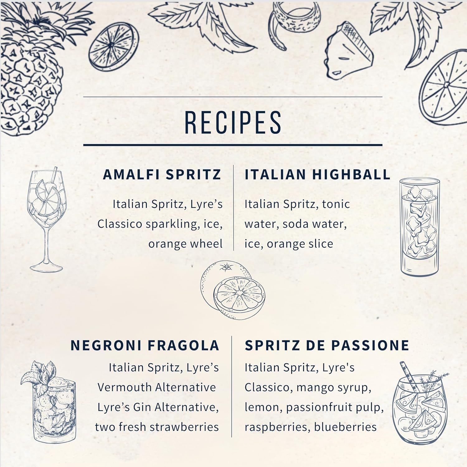 Lyre'S Italian Spritz Non-Alcoholic Spirit 700 Ml