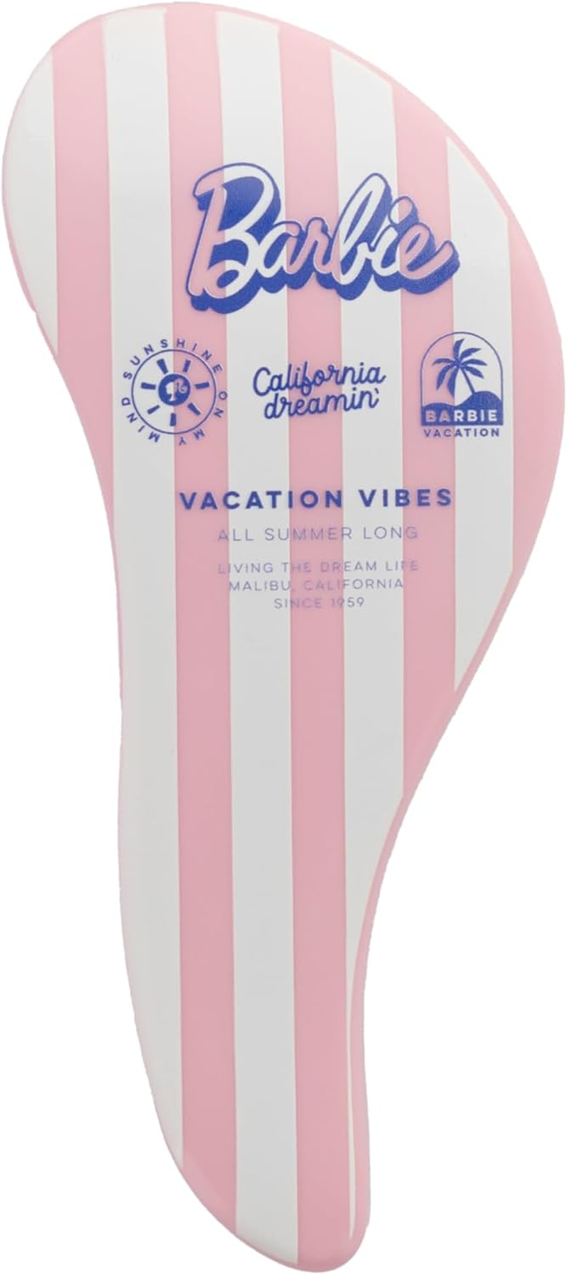 Barbie - S Shape Detangling Brush - Random Colours & Designs - Official Mattel Product