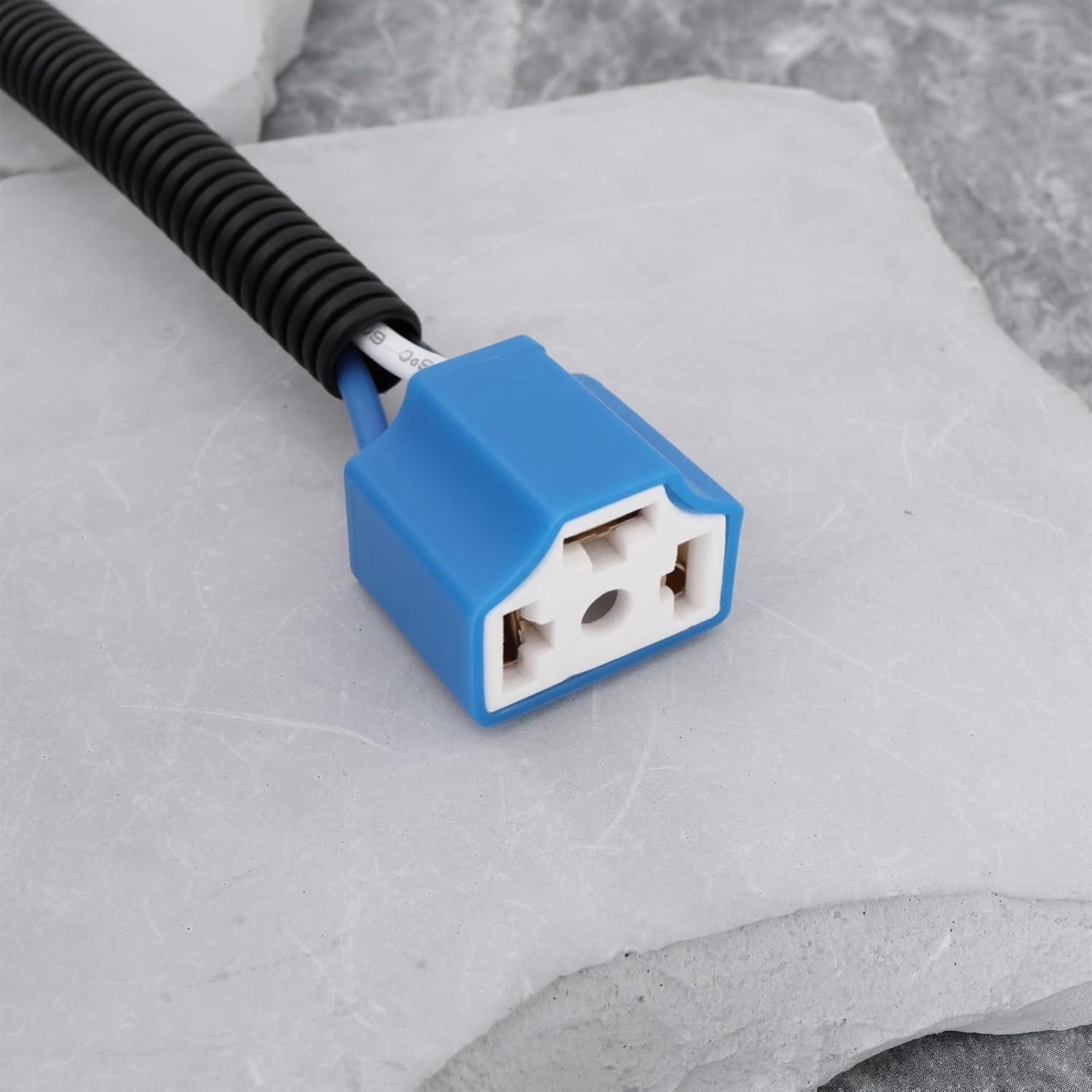 VGOL 2Pcs H4 Male to Female Ceramic Headlight Extended Connector Adapter Wiring Cable Harness image number 4