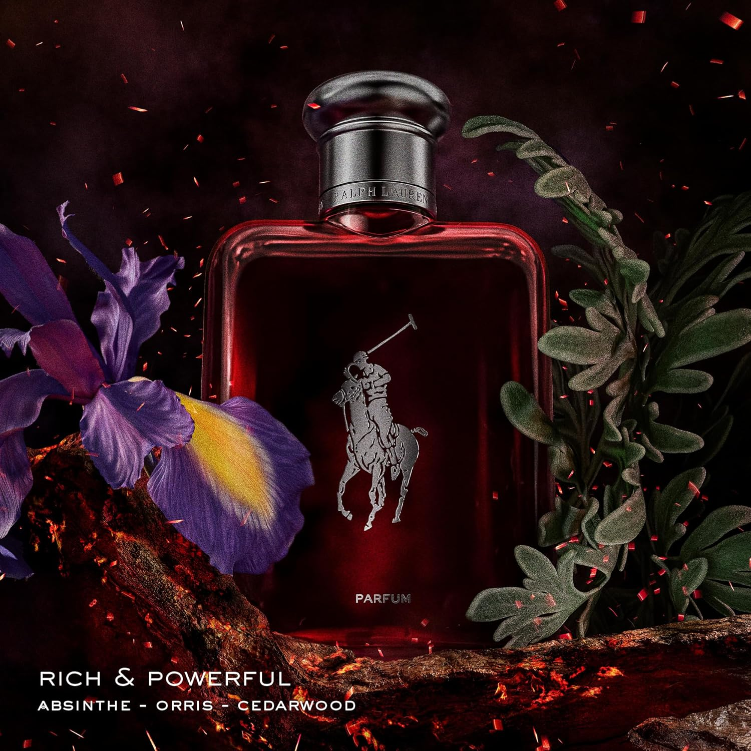 Ralph Lauren Polo Red, Parfum for Men, Intense and Sensual Scent with Citrus Notes, 125ML image number 4