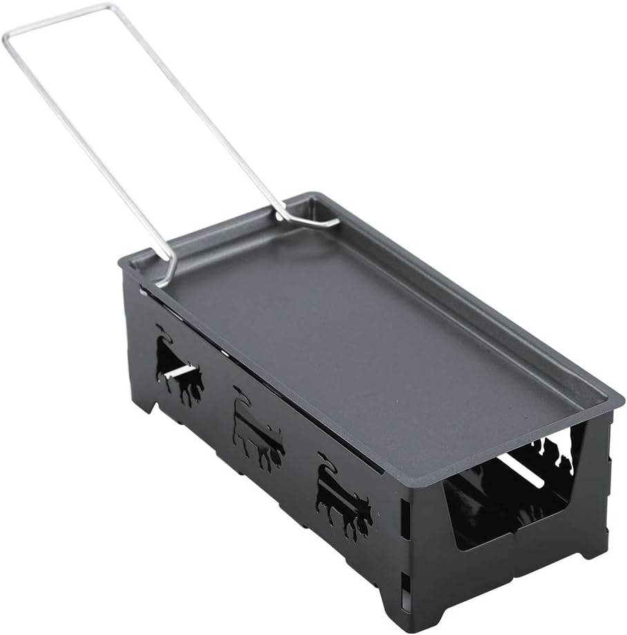 Cheese Melter Raclette Table Grill Raclette Pan, Raclette Set, for Baking for Melting Home Kitchen Grilling Tool image number 3