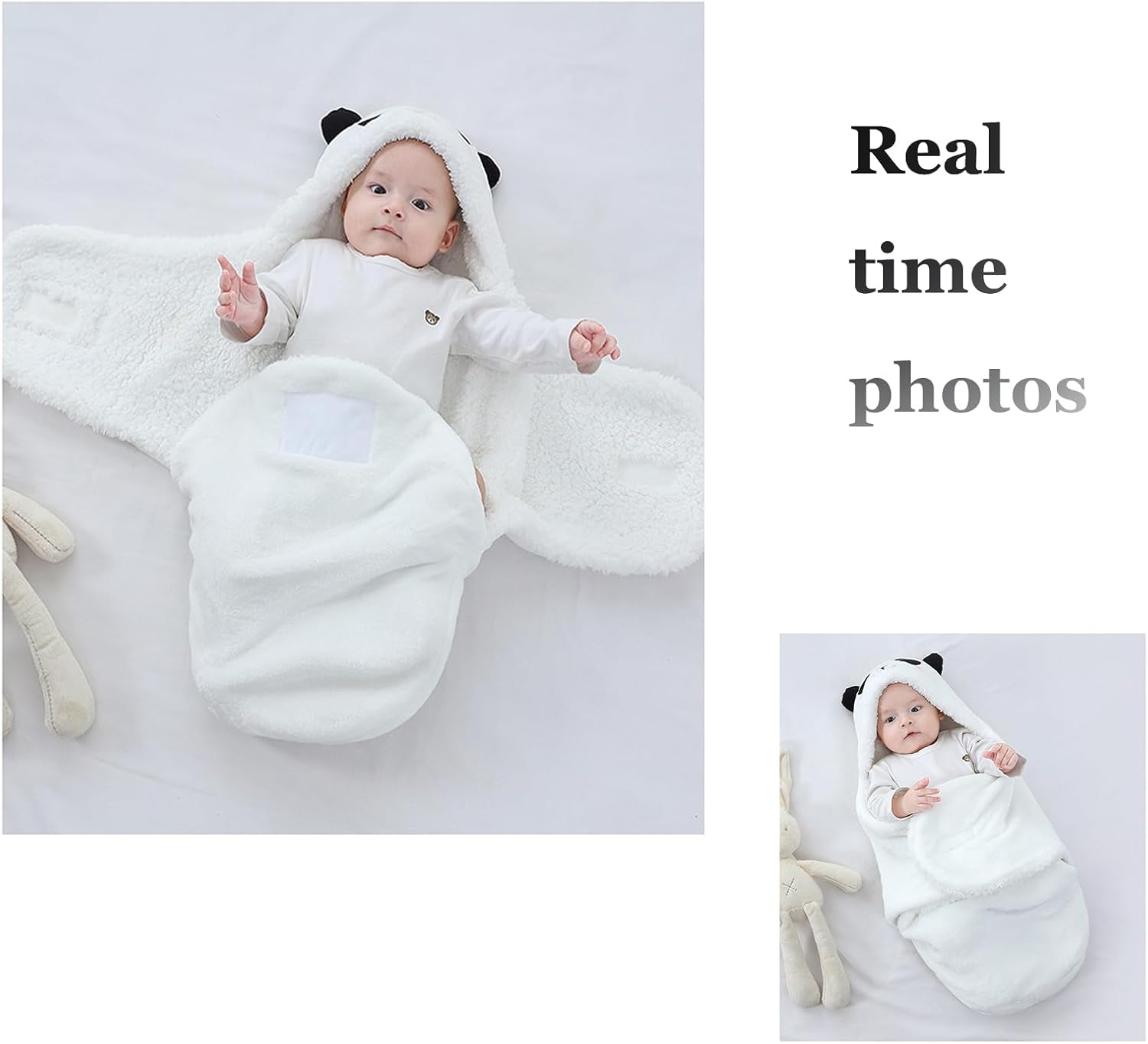 Annuoyi Kids Baby Swaddle,Baby Swaddle Wrap, for Infants 0-6 Months, Baby Swaddle Blanket,100% Breathable Cotton Swaddlers Sleep Sack image number 2