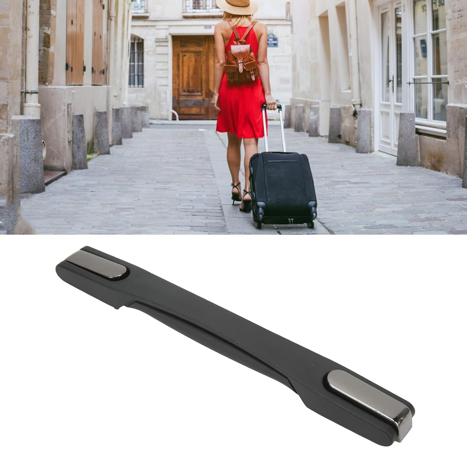 RASTKY Luggage Handle Replacement Accessories Luggage Handle Plastic Carry Handle Suitcase Handle Luggage Replacement Accessories image number 1