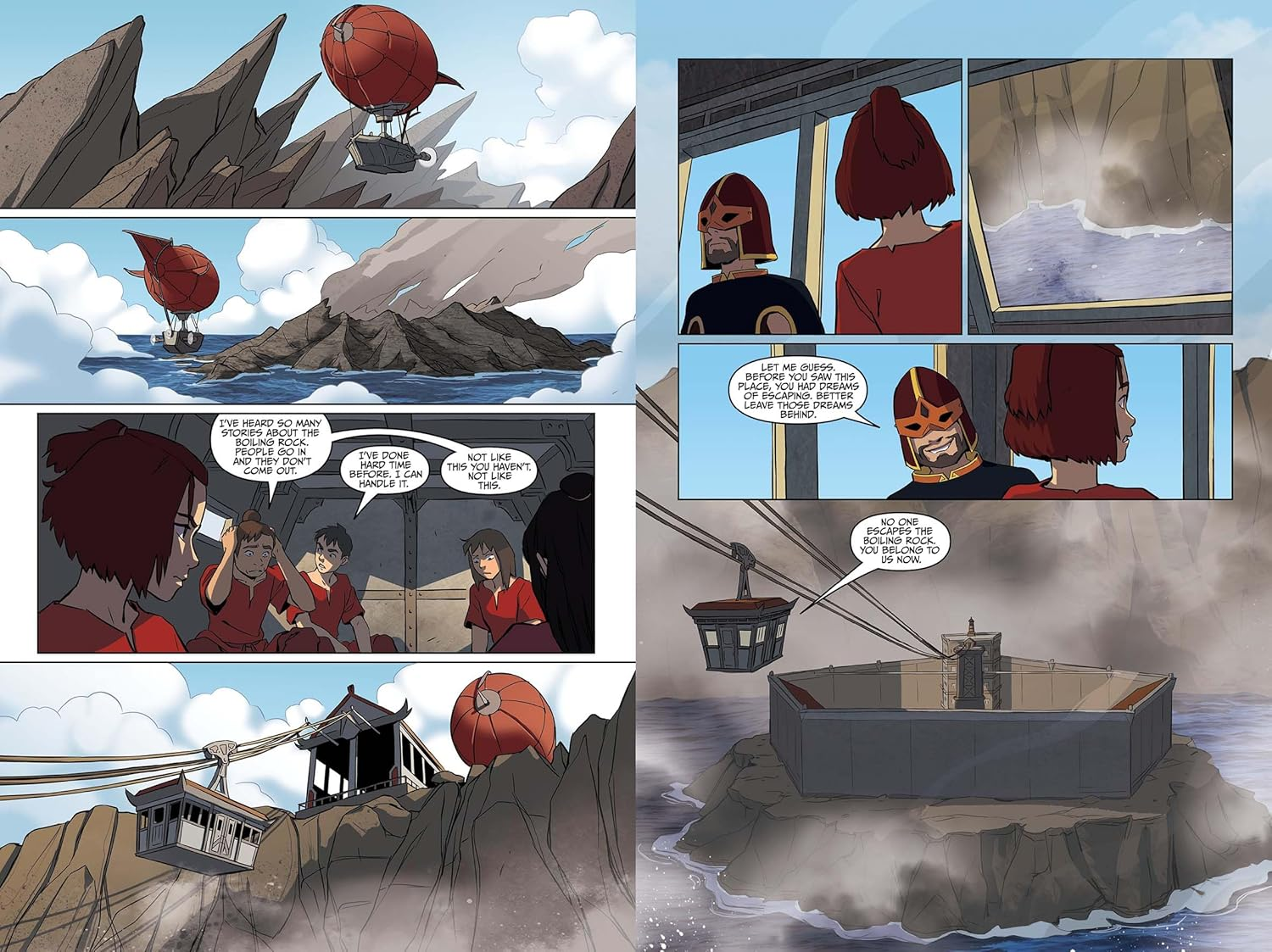 Avatar the Last Airbender: Suki, Alone (Nickelodeon: Graphic Novel) image number 5