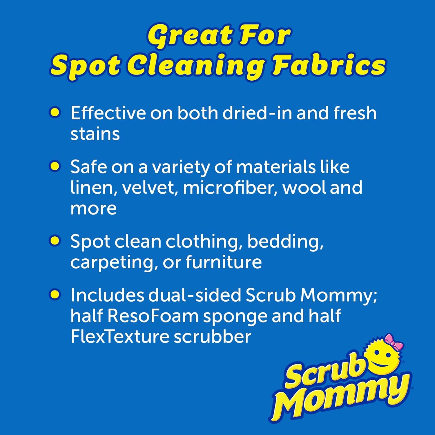 Scrub Daddy Powerase Gel - Versatile Stain Remover for Fabrics & Textiles - Gentle Laundry Pre-Treatment - Includes Dual-Sided Scrub Mommy image number 1