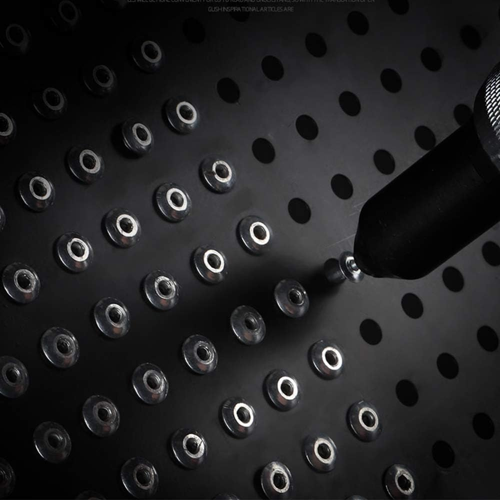 Rivet Gun Adapter for Electric Drill, Cordless Riveting Tool Kit Electric Riveter Power Hand Tool Fits for 3/32" 1/8" 5/32" 3/16" Rivets Nut