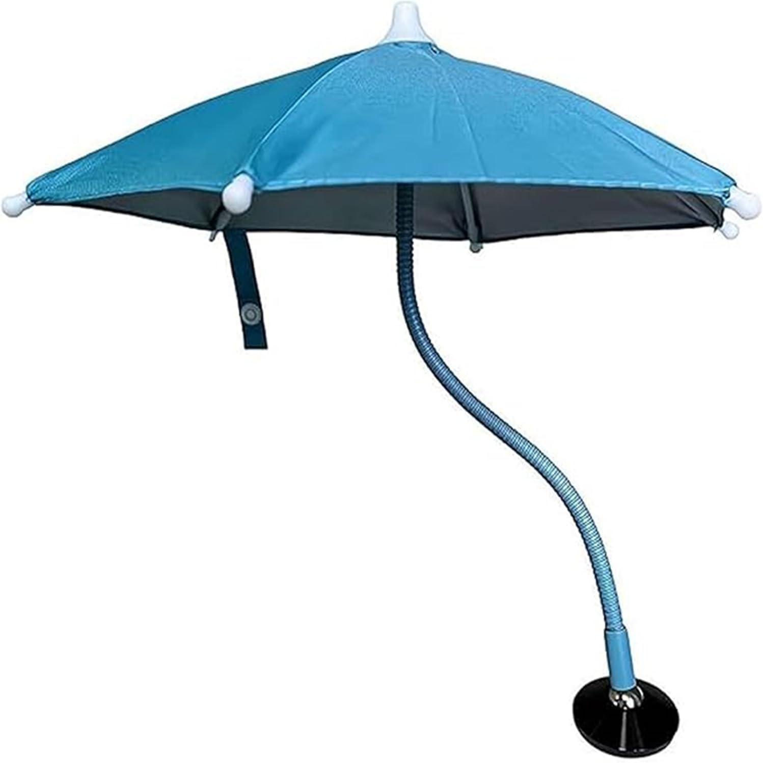 Coehaopike Magnetic Phone Sunshade Umbrella,360&deg; Flexible Phone Umbrella Suction Cup Stand,Mini Cellphone Shield Suction Cup,Helps Reduce Phone Overheating and Screen Reflection