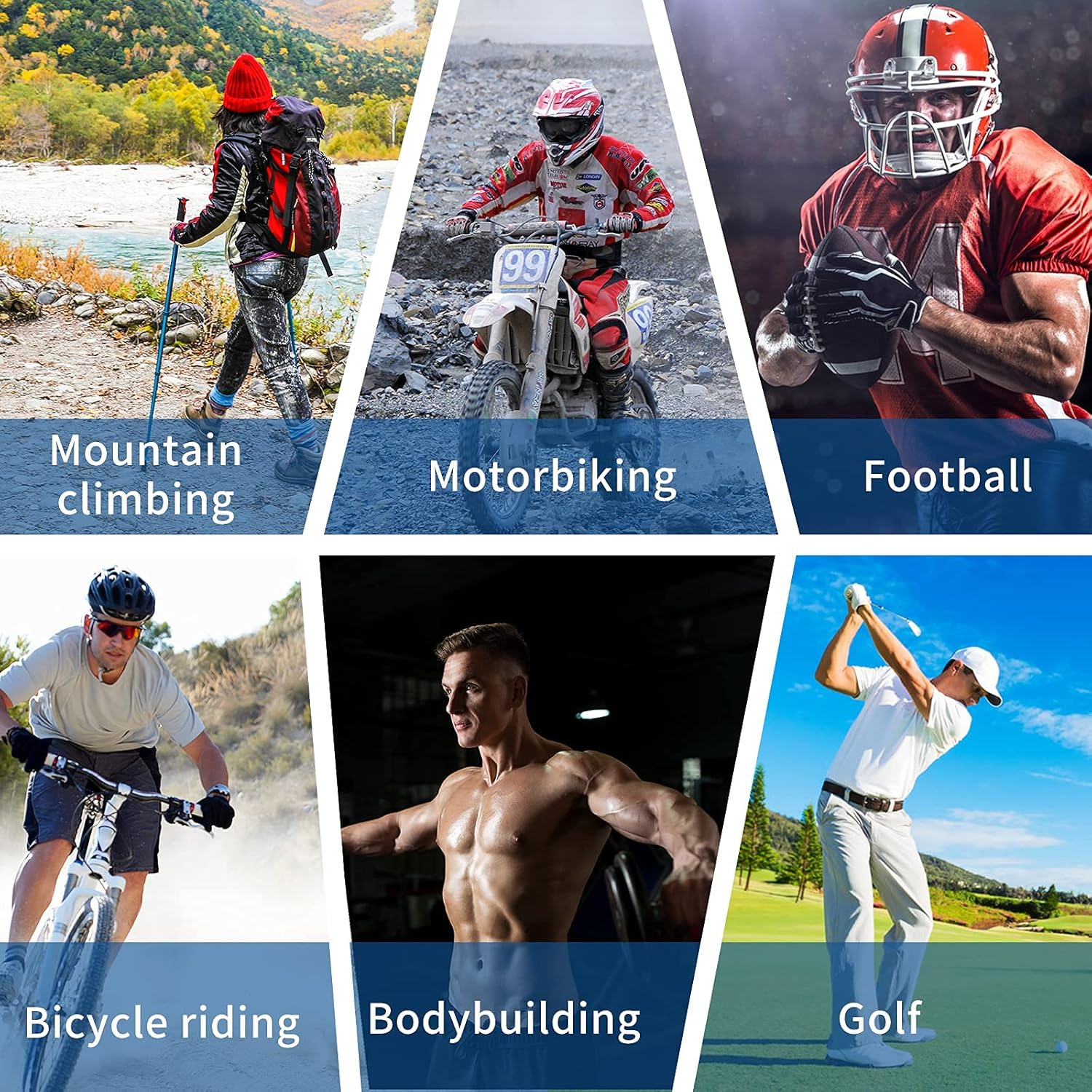 Grip Workout Gloves, Full Finger Workout Gloves，Gym Gloves for Weightlifting, Kettlebell, Pull-Ups, Row, Cross Training, Wods, Yoga and Gymnastics Gloves for Men and Women-No Calluses image number 6