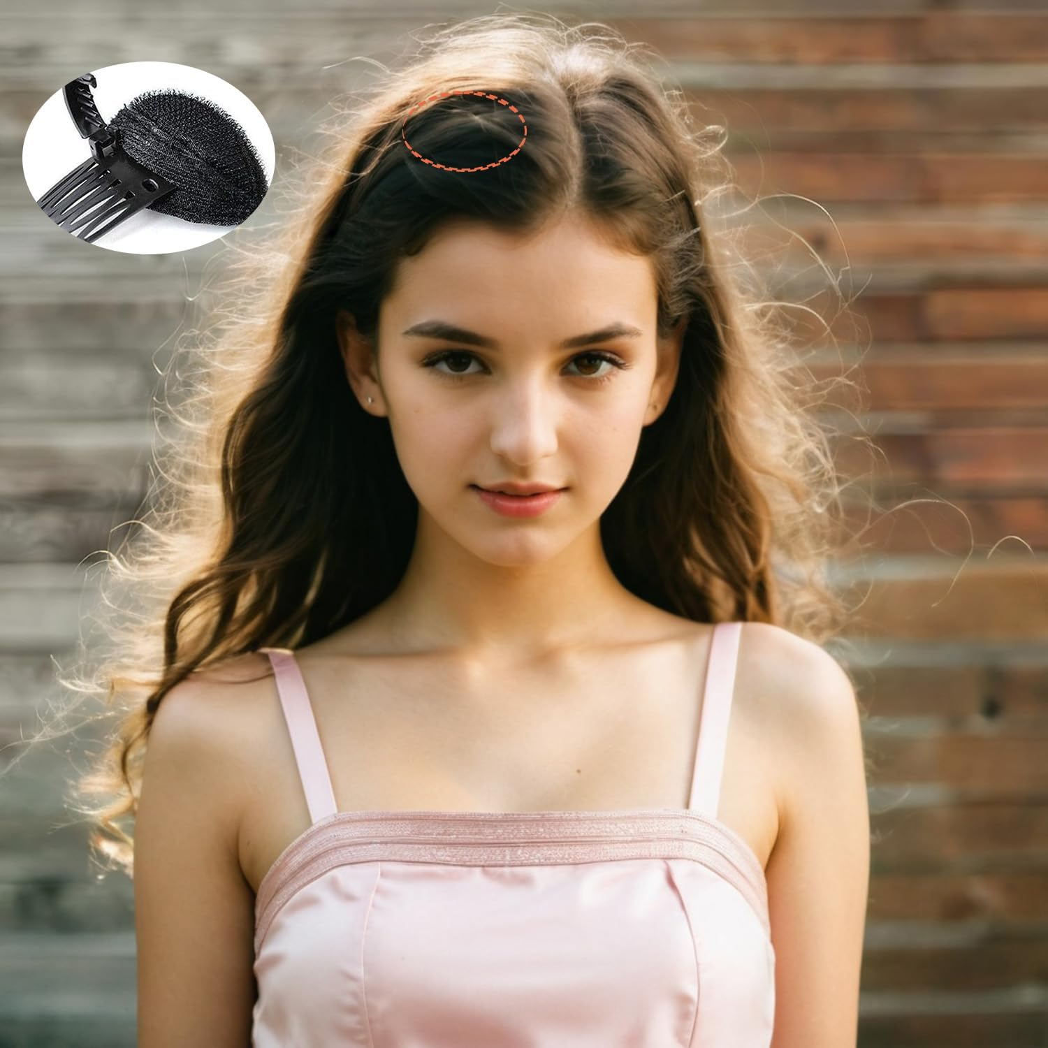 14 Pcs Sponge Volume Hair Pads Set - Bump It up Inserts, Invisible Hair Styling Tools, Easy Hair Styling Accessories for Women and Girls - Add Volume and Easily Create the Great Bun