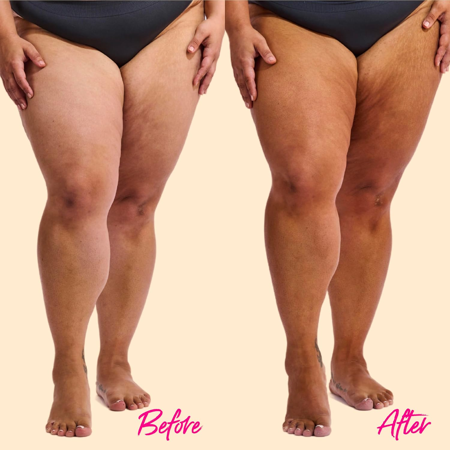 Skinny Tan Wonder Serum Fake Tan - Streak Free Self Tan with Youth Boosting Q10, Vitamin E & Aloe Vera for Hydrating Skincare, Vegan & Cruelty Free | Develops in 6 to 8 Hours - Enrich with Aloe Vera and Vitamin E (Medium) 145Ml image number 2