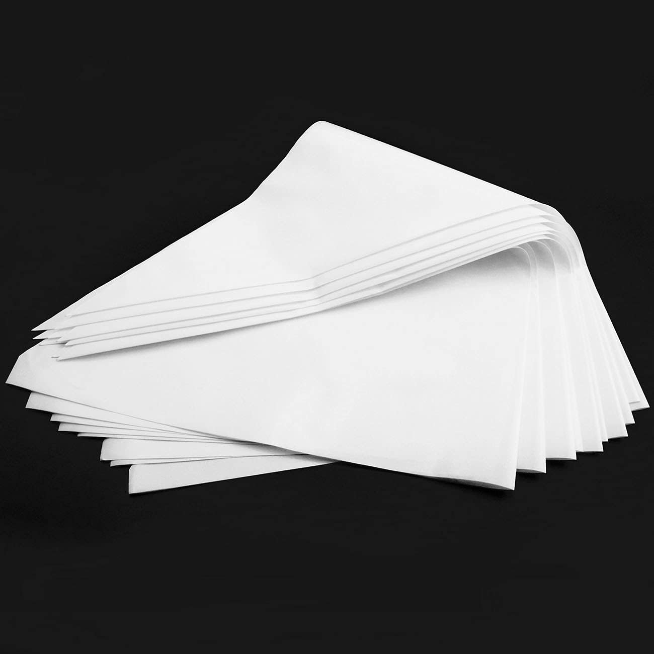 Ruiwaer 10Pcs Tile Grout Masonry Mortar Bag Disposable Grout Bags 28X45Cm Cement Sealer Bag, Milk White image number 1