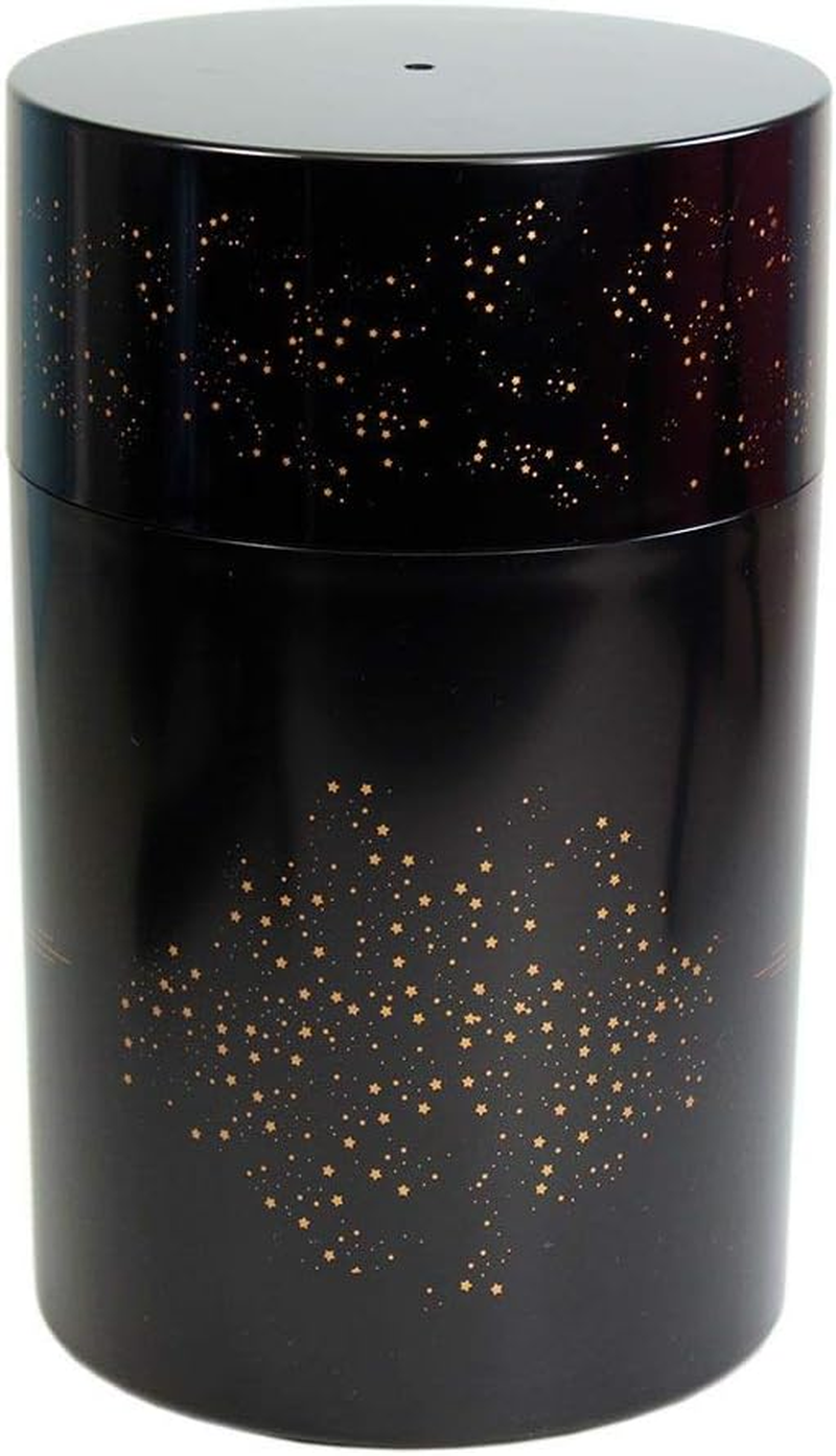 Coffeevac 1LB &ndash; Patented Airtight Container | Multi-Use Vacuum Container Works as Smell Proof Containers for Ground Coffee and Coffee Bean Containers. Black with Gold Logo image number 6