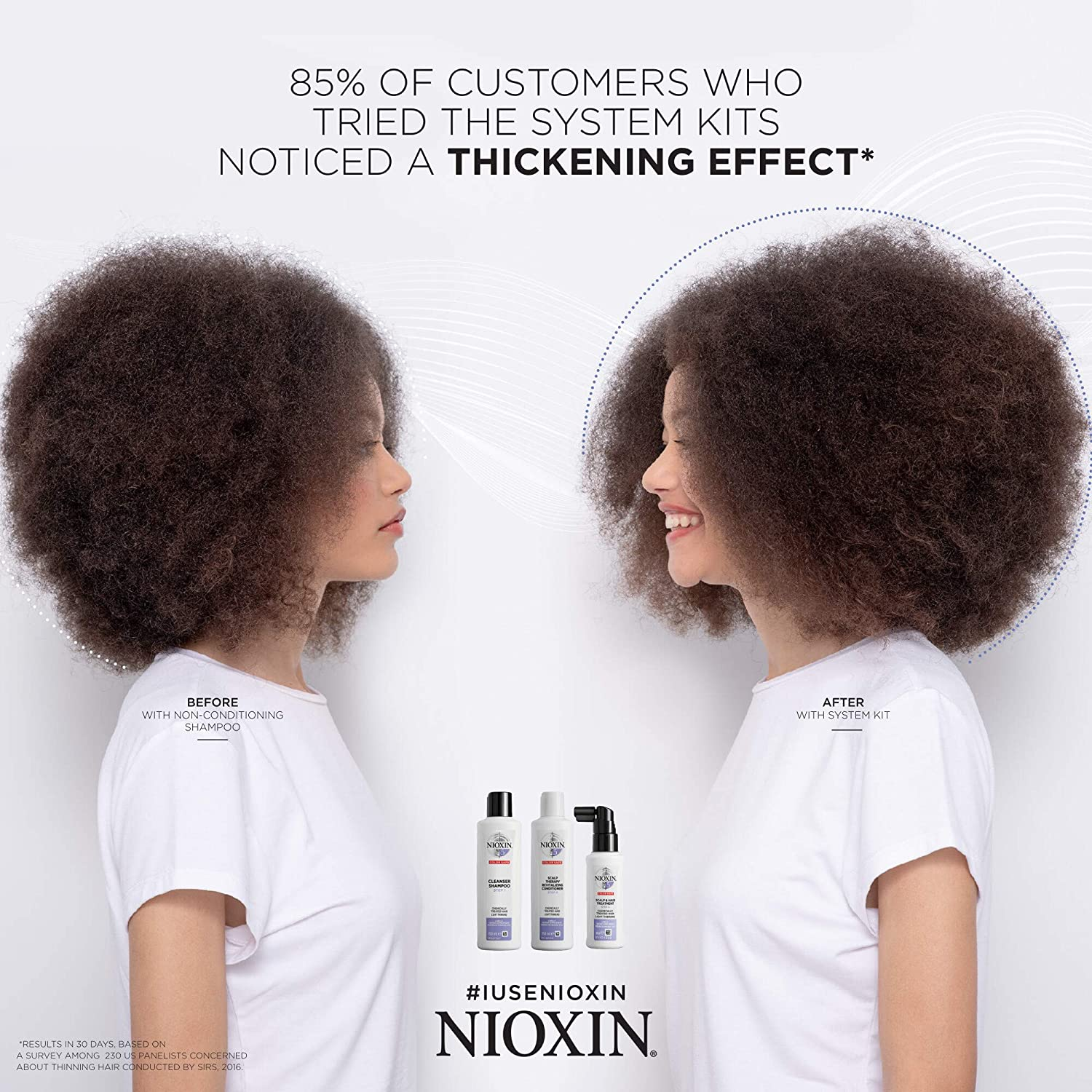 NIOXIN System 2 Scalp and Hair Treatment 100Ml, for Natural Hair with Progressed Thinning image number 1