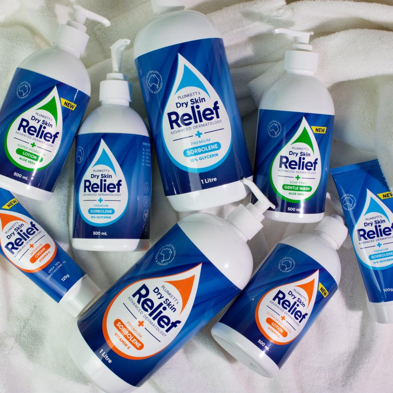 Plunkett'S Dry Skin Relief Vitamin E Premium Sorbolene 1Litre image number 3