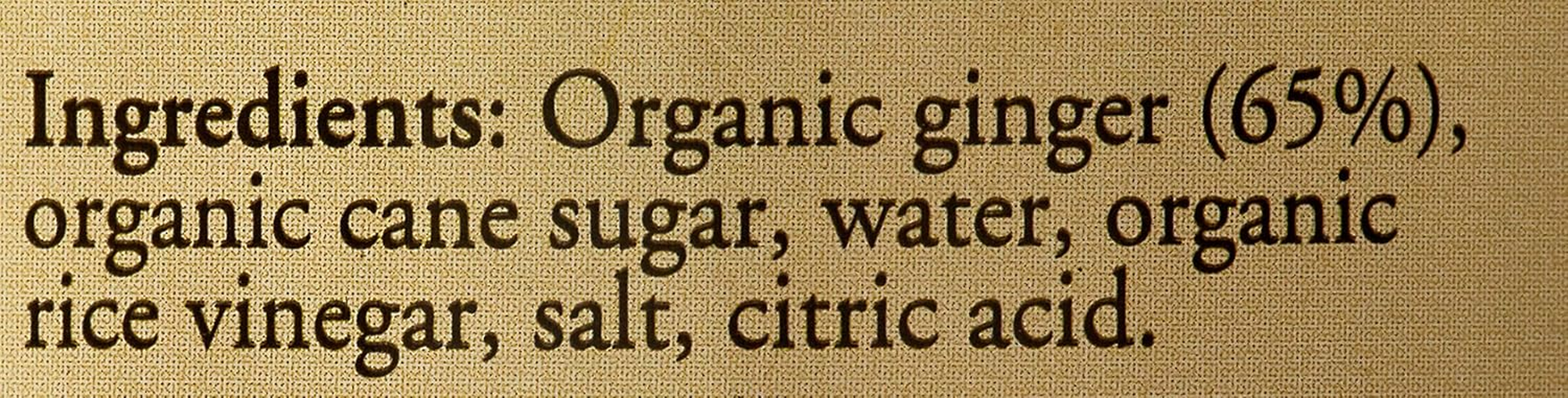 The Ginger People Organic Pickled Sushi Ginger 190G