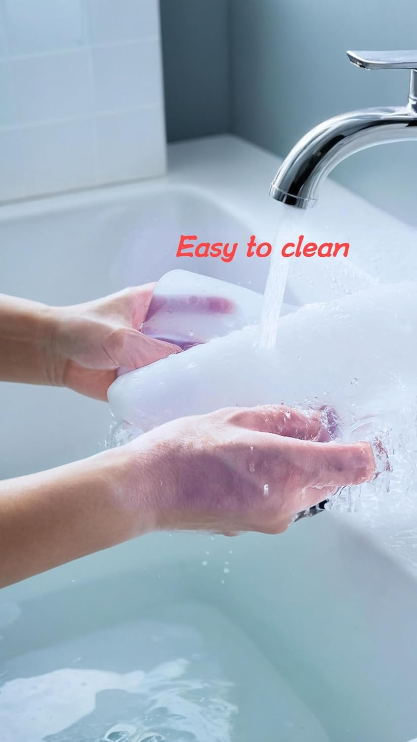 Honwor Silicone Floor Drain Anti-Odor Mats - 4 Pcs Deodorizing Covers for Kitchen, Bathroom & Laundry - Odor Sealing, Easy Clean, Durable Use image number 2