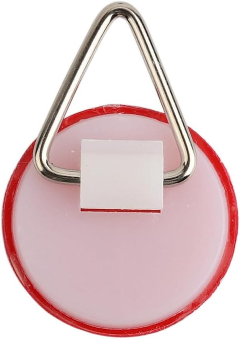 20X Disc Plate Hangers Picture Hanging Self Adhesive Stick on Invisible Hooks image number 4