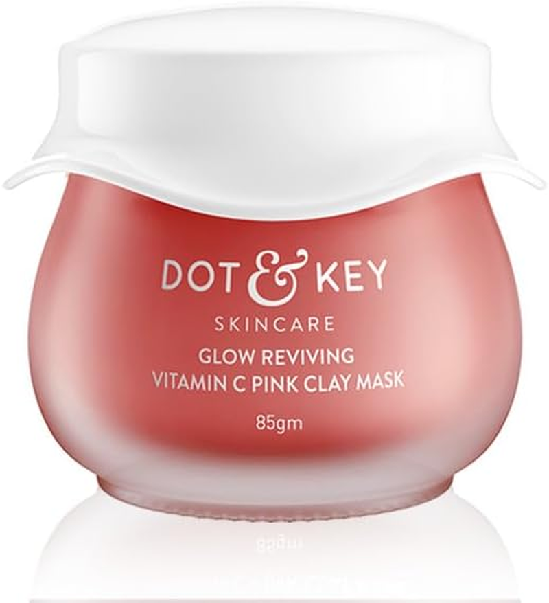 Dot & Key Glow Reviving Vitamin C Pink Clay Mask, 85Gm