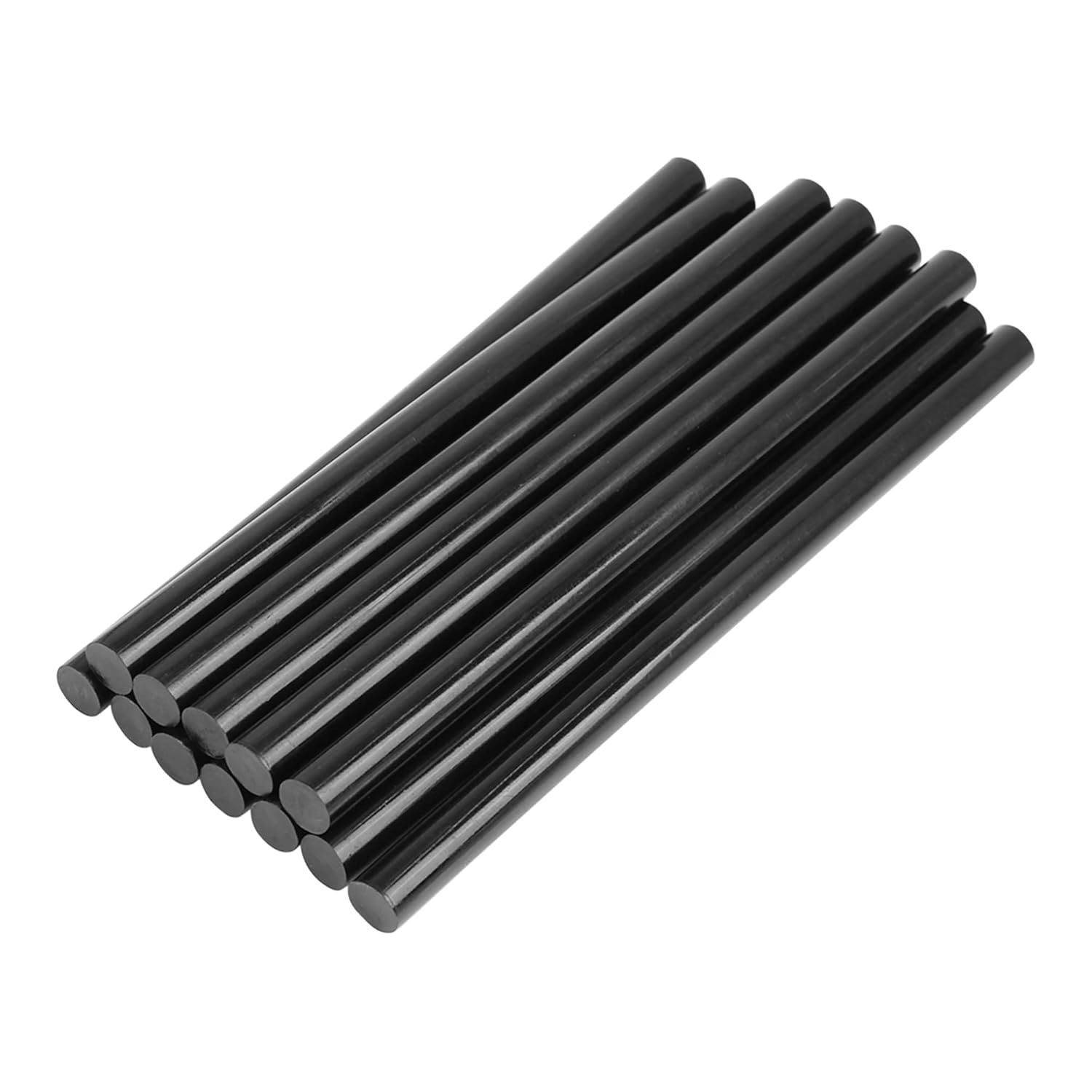 X AUTOHAUX 12 Pcs 11Mm X 200Mm Hot Glue Sticks Auto Body Paintless Dent Removal Repair Black for Car image number 4