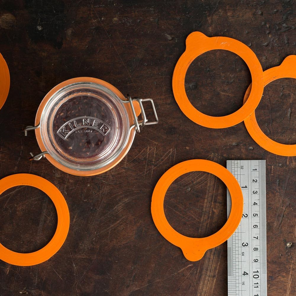 Kilner Replacement Small Rubber Seals, Transparent, 6 Piece 01646 image number 6