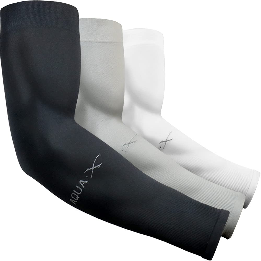 UV Protection Cooling Arm Sleeves for Women Men Youth, Beister 6/3 Pairs Long Sunblock Protective Arm Cover for Golf, Basketball, Cycling, Covering Tattoos