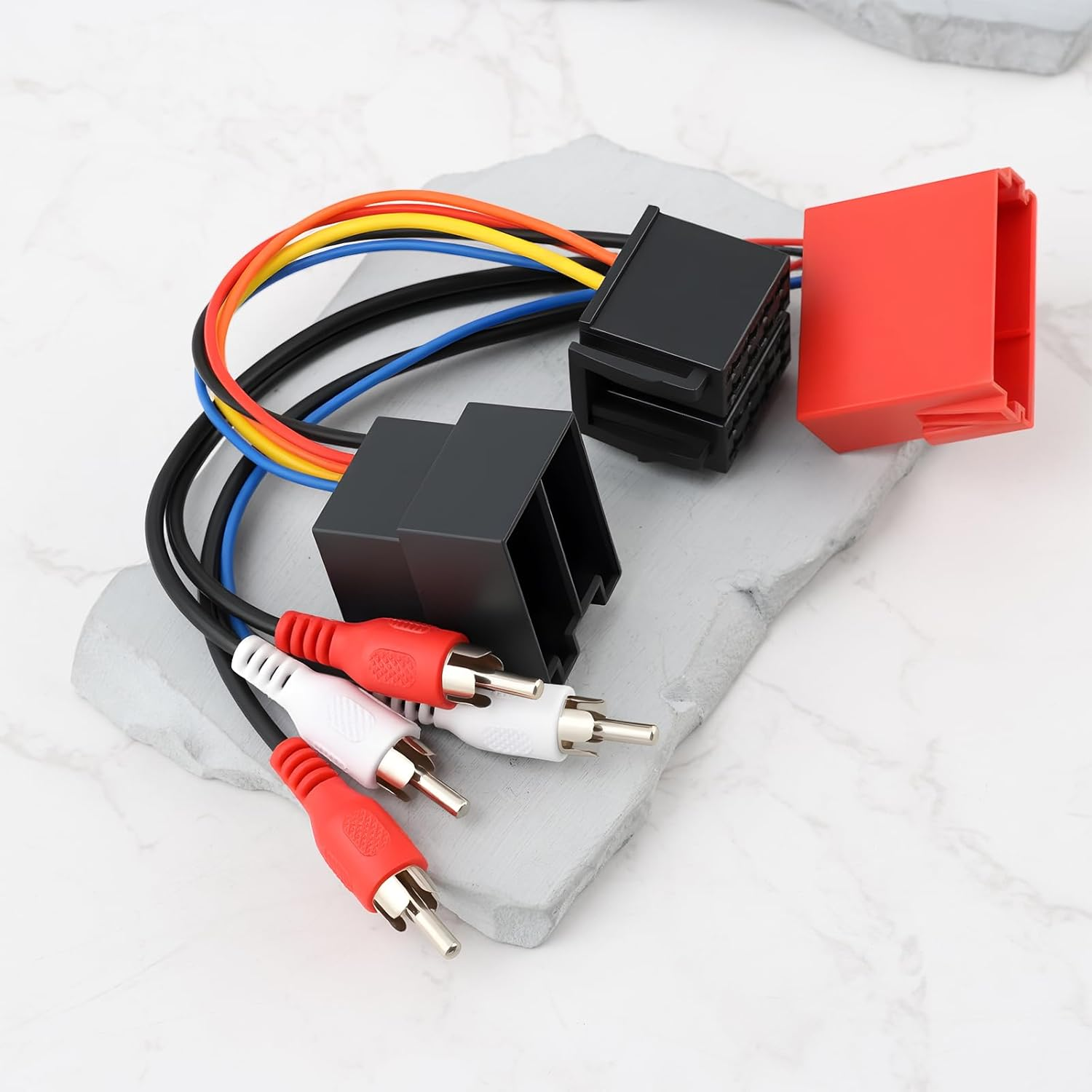 Car Radio Amplified System to RCA Harness Adapter CT20PO02 Compatible with Porsche Boxster 1997-2002 image number 3