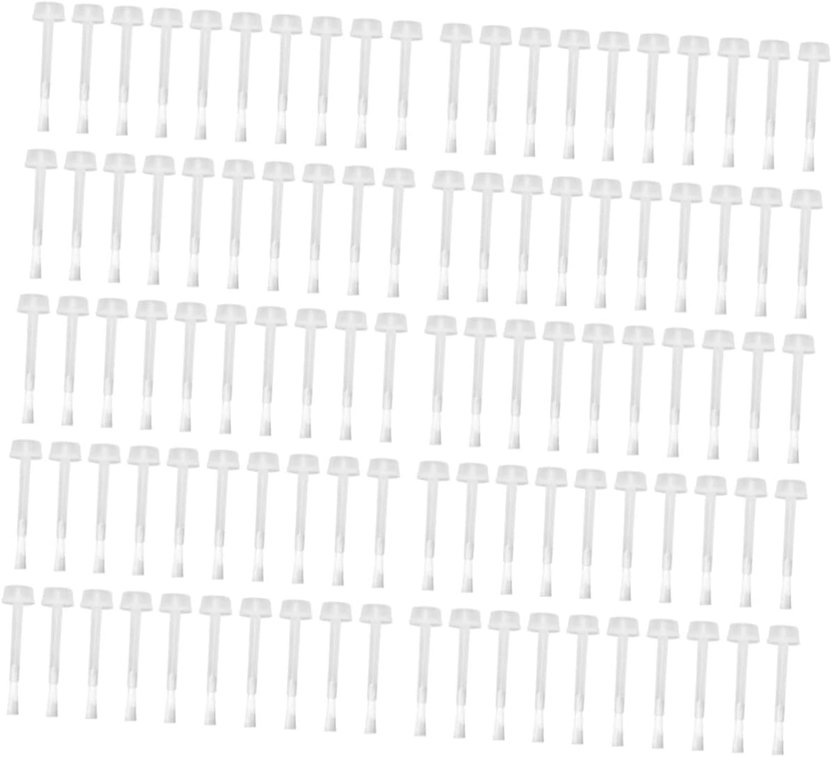 LOORGVEL 400Pcs Soft Nail Polish Replacement Brushes for Manicure Tools Easy to Use Applicator for Professional and Personal Use for Nail Polish Applications image number 4