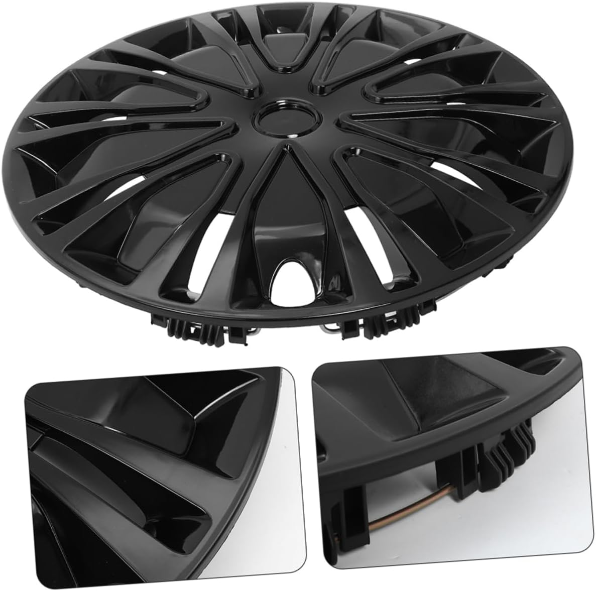 COMPUKAS Decorative for Cars Stylish Wheel Rim Covers to Vehicle Appearance Robust Wheel Easy Installation Aesthetic Upgrade image number 6