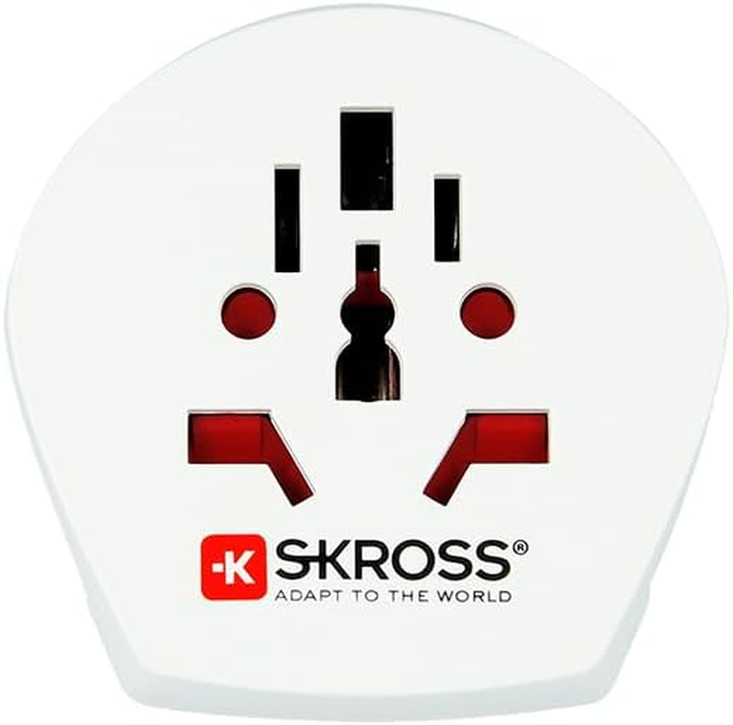Skross World to Australia/China Country Travel Adaptor, White image number 1