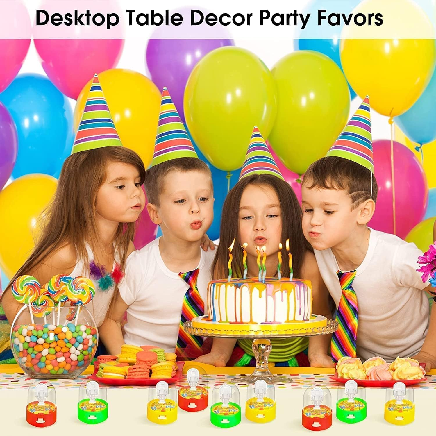 Basketball Mini, 20 Pieces Mini Flipper Desktop Basketball Game Finger Basketball, Mini Basketball Finger Shooting Toy for Children and Adults, Birthday Party Bag (Random Colour) image number 1