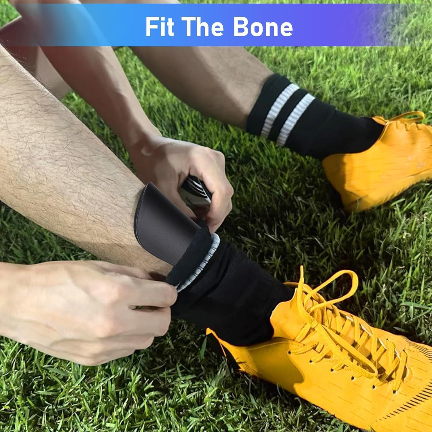 Limcryspp 1 Pairs of Professional Mini Football Shin Protectors External Shin Protectors for Non Slip Football Shin Protectors Neutral Mini Shin Protectors