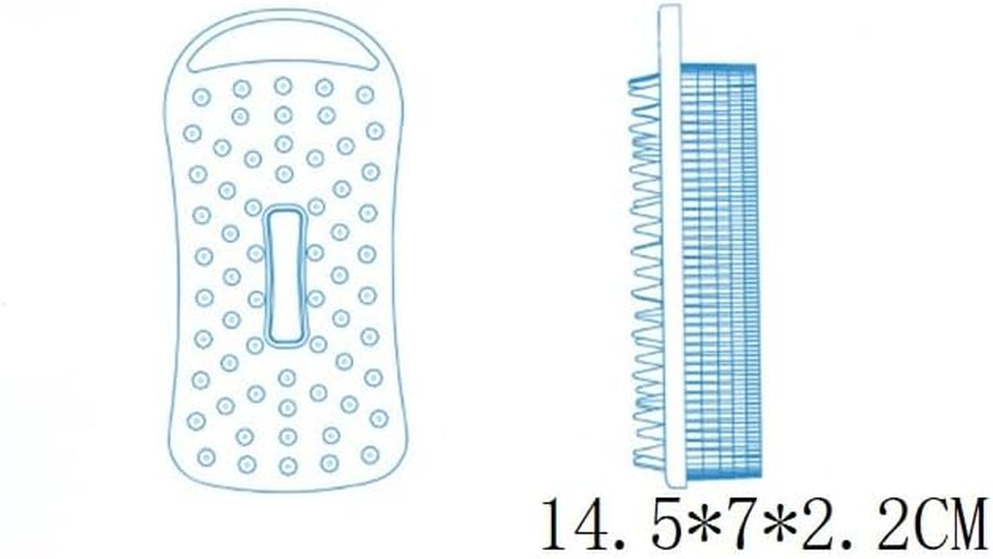 Silicone Body Scrubber for Use in Shower,Shower Accessories Exfoliating Body Scrubber, Loofah Body Wash Scrubber.Shower Scrubber for Body,Bath Brush for Women Men All Kinds of Skin (Black, 14.5*7*2.2CM) image number 4